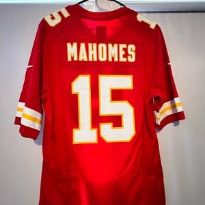 Small Patrick Mahomes football jersey